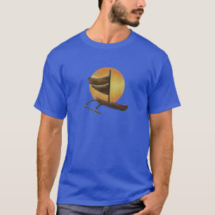 De oudere outrigger t-shirt