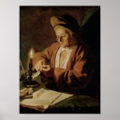 De oudere schrijver poster (Voorkant)