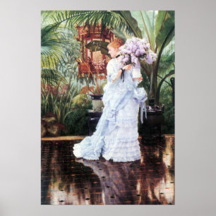 De oudere Strauss van James Tissot Poster