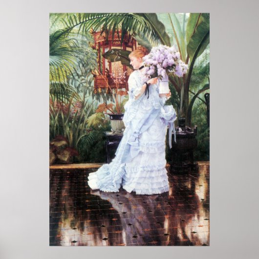 De oudere Strauss van James Tissot Poster (Voorkant)