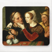 De oudere wordt, de mager wordt muismat (Voorkant)