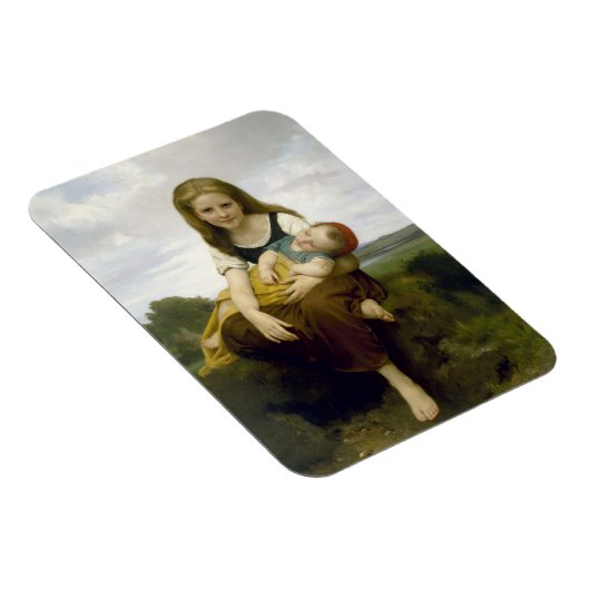 De oudere zus van William-Adolphe Bouguereau Magneet (Rechterzijde)