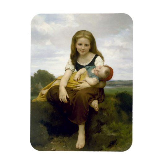 De oudere zus van William-Adolphe Bouguereau Magneet (Verticaal)