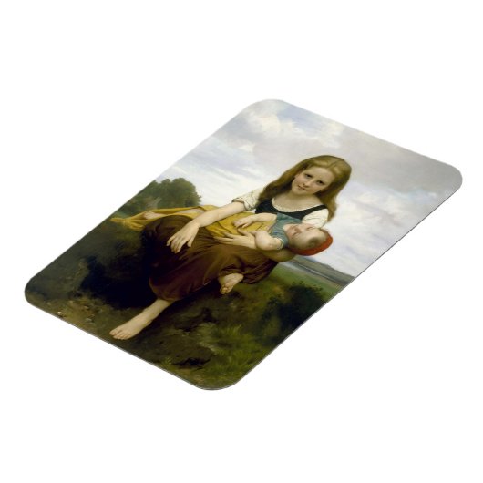 De oudere zus van William-Adolphe Bouguereau Magneet (Linkerzijde)