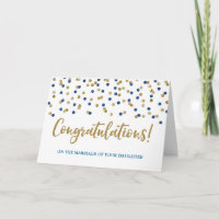 De Ouders van gelukwensen van het Gouden Blauw van