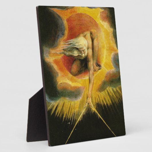 De oudheid van dagen die William Blake schilderen Fotoplaat (Zijkant)