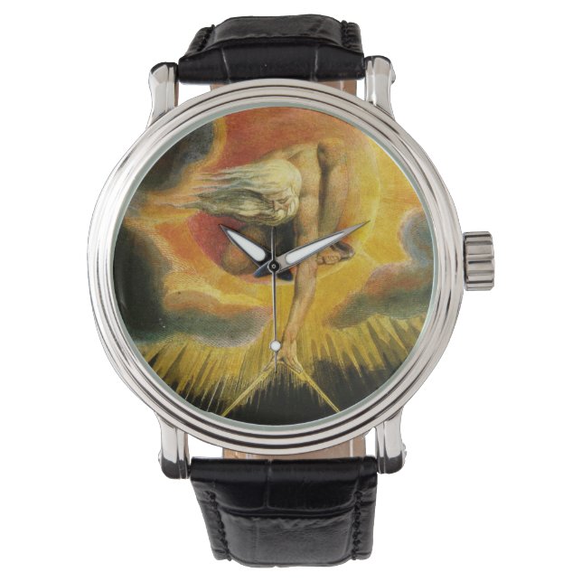 De oudheid van dagen die William Blake schilderen Horloge (Voorkant)
