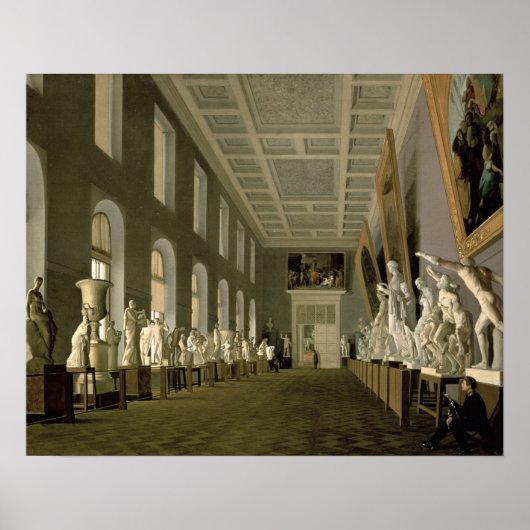 De oudheidspalerij van de Academie van Boete Poster (Voorkant)