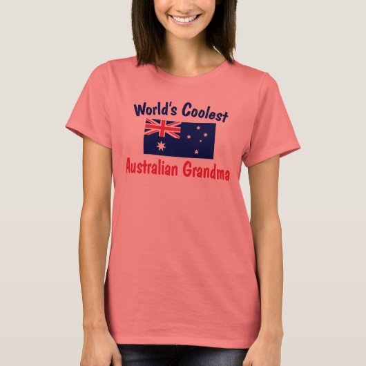 De oudste Australische grootmoeder ter wereld T-shirt (Voorkant)