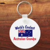 De oudste Australische opa ter wereld Sleutelhanger (Voorkant)