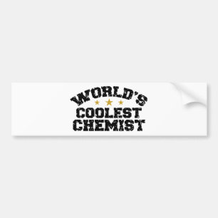 De oudste chemicus ter wereld bumpersticker