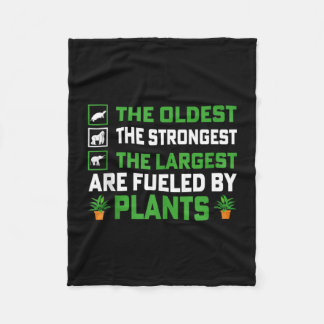 De oudste de sterkste - veganistisch veganistisch fleece deken