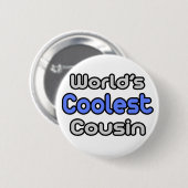 De oudste neef ter wereld ronde button 5,7 cm (Voorkant /achterkant)