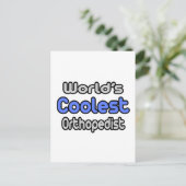 De oudste orthopedist ter wereld briefkaart (Staand voorkant)