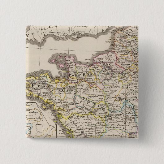 De oudste religie in Frankrijk Vierkante Button 5,1 Cm (Voorkant)