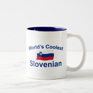 De oudste Sloveense ter wereld Tweekleurige Koffiemok