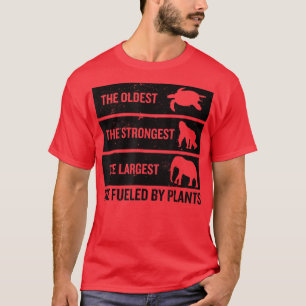 De oudste sterkste wordt gevoed door t-shirt