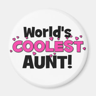 De oudste tante ter wereld.  Geweldig cadeau voor  Magneet