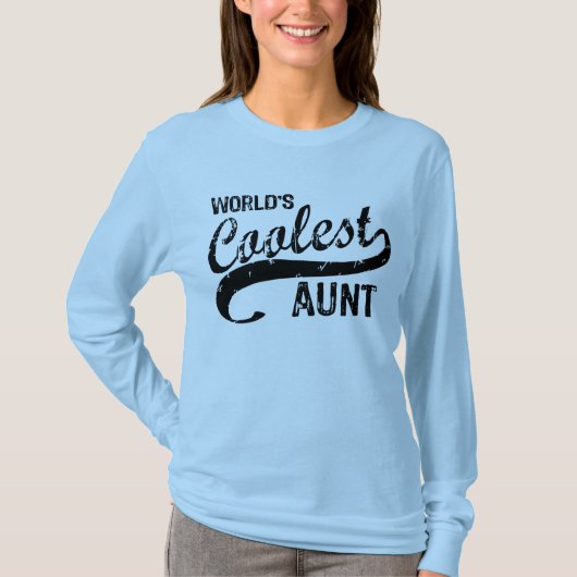 De oudste tante ter wereld t-shirt (Voorkant)