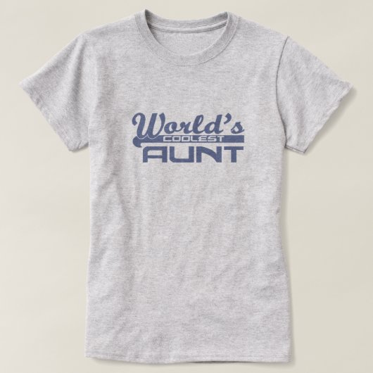 De oudste tante ter wereld t-shirt (Design voorkant)