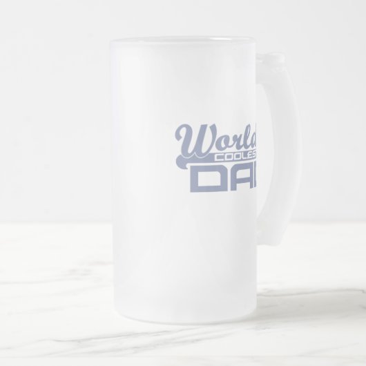 De oudste vader ter wereld matglas bierpul (Voorkant rechts)