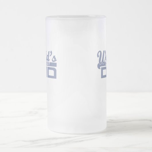 De oudste vader ter wereld matglas bierpul (Center)