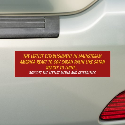De oudste vestiging in Mainstream Amerika... Bumpersticker (Op auto)