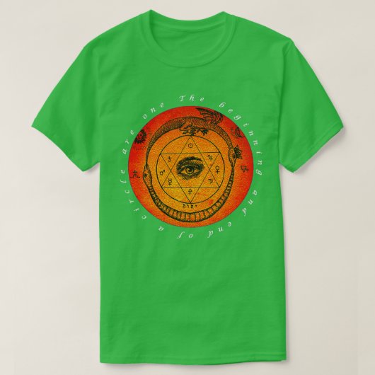 De Ouroboros T-shirt (Design voorkant)