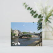 De Ouse, York Briefkaart (Staand voorkant)