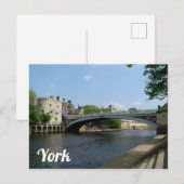 De Ouse, York Briefkaart (Voorkant / Achterkant)