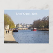 De Ouse, York Briefkaart (Voorkant)