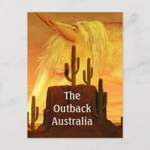 De Outback Australië Briefkaart