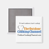 De Outdoor Cooking Channel Magnet (Voorkant / Achterkant)