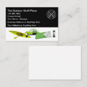 De Outdoor Supply Camping Store Visitekaartje (Voorkant / Achterkant)