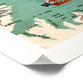 De Outer Banks Kaart Print (Hoek)