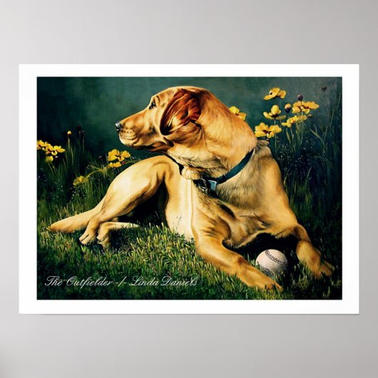 De Outfielder Poster (Voorkant)