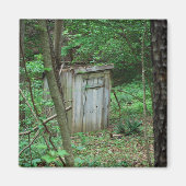 De Outhouse magneet (Voorkant)
