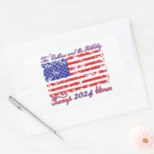 De outlaw en de hillbilly rechthoekige sticker (Envelop)