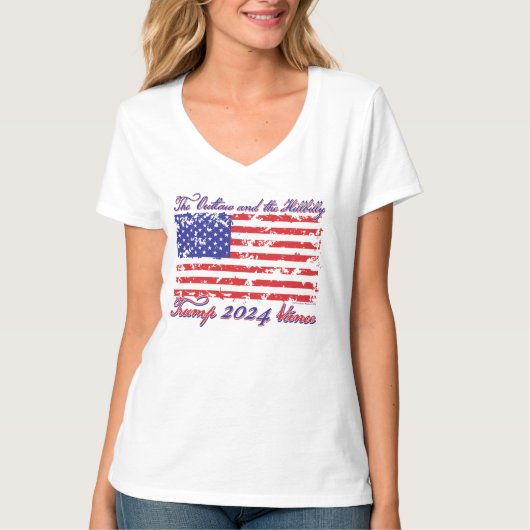 De outlaw en de hillbilly t-shirt (Voorkant)