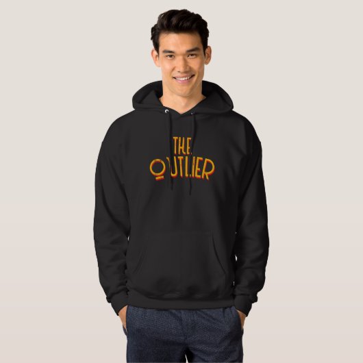 De outlier hoodie (Voorkant volledig)