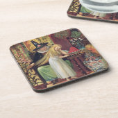 De ouwe heks die Gerda's haar met een gouden c kam Bier Onderzetter (Linkerzijde)