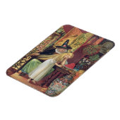 De ouwe heks die Gerda's haar met een gouden c kam Magneet (Linkerzijde)