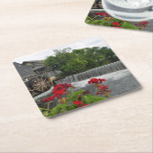 De ouwe Mill, duivenforge Tenn Kartonnen Onderzetters (Schuin)