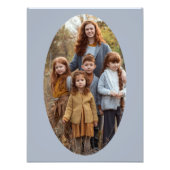 De Ovale Sjabloon van de Uitbreiding van de foto K Afdruk (Voorkant)