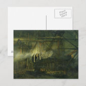 De overbrenging van de Ashes-boot van Napoleon Briefkaart (Voorkant / Achterkant)