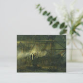 De overbrenging van de Ashes-boot van Napoleon Briefkaart (Staand voorkant)