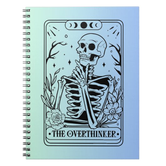 De Overdenker's - Tarot Kaart Notitieboek (Voorkant)