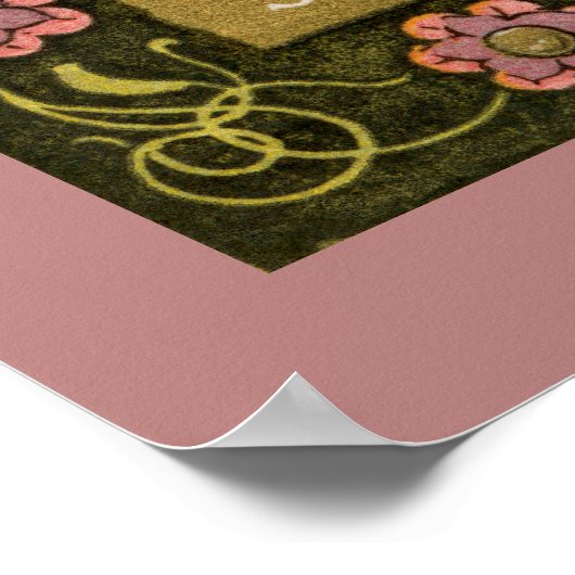 De overdraagbare overstroming (P 008) Poster (Hoek)