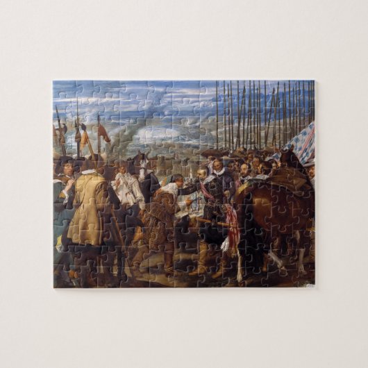 De overdracht van Breda of The Lances door Velázqu Legpuzzel (Horizontaal)