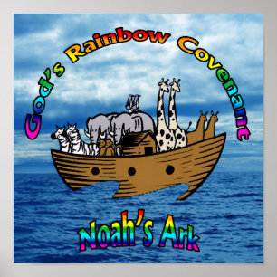 De Overeenkomst van de Regenboog van de god #4 Poster